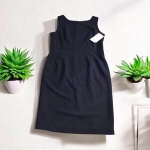 Emma James Black Dress Size 14 Office/Career/Work/Party NWT